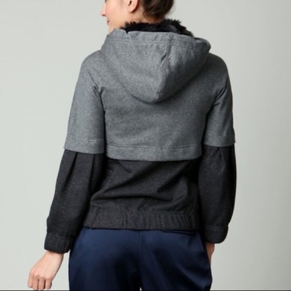 Marc Jacobs Hooded Faux Fur Sweatshirt View 2
